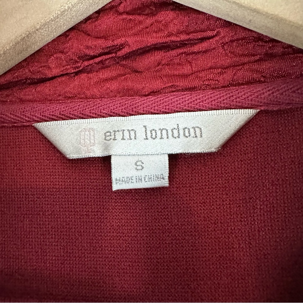 ERIN LONDON Women’s Size S Jacket Lightweight NWT Full Zipper Stretch Ruching - Picture 5 of 14